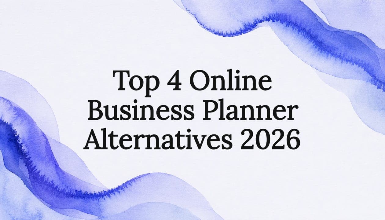 Top 4 Online Business Planner Alternatives 2026