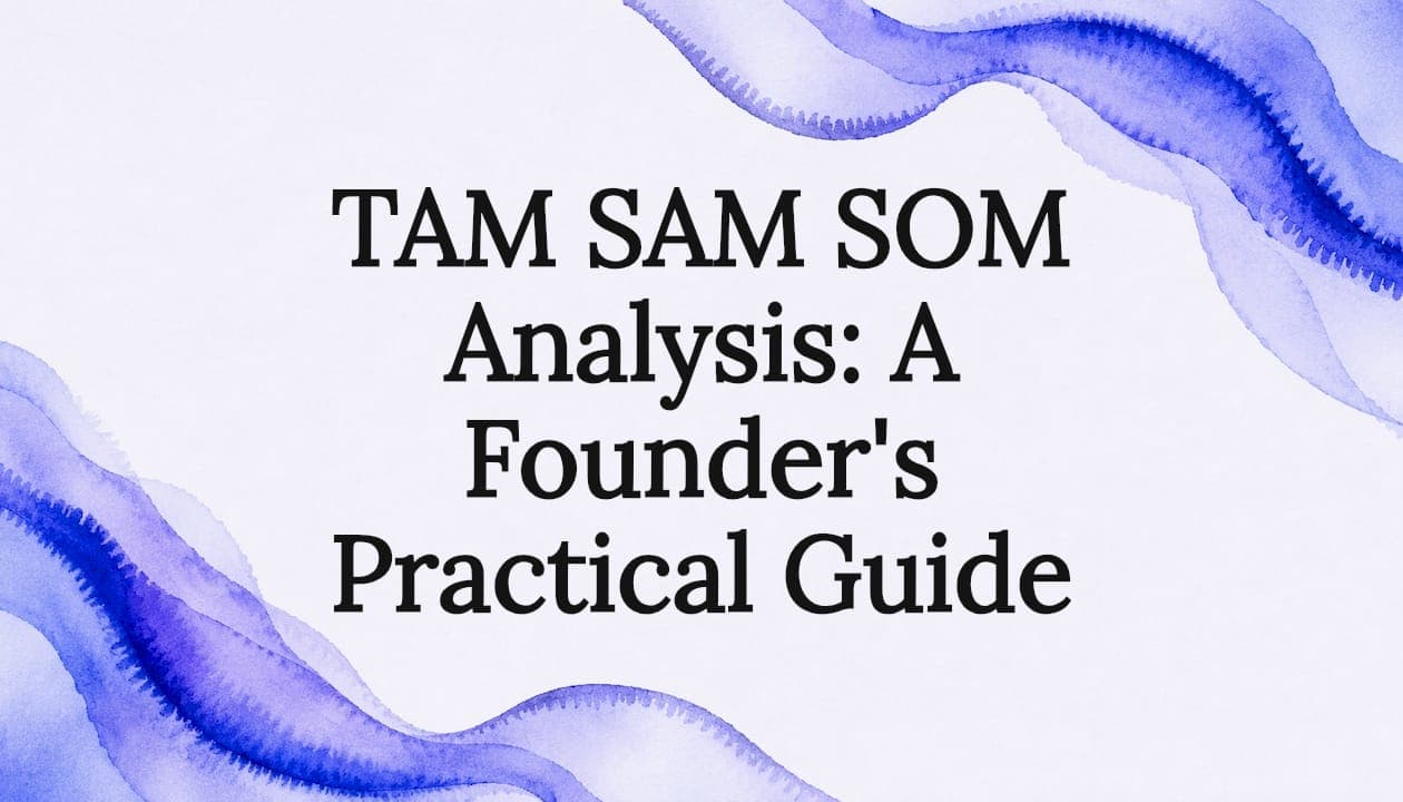 TAM SAM SOM Analysis: A Founder's Practical Guide